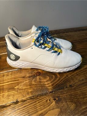 G/Fore G4+ Ghost Project Golf Shoe Sneaker 13 Blue/Yellow